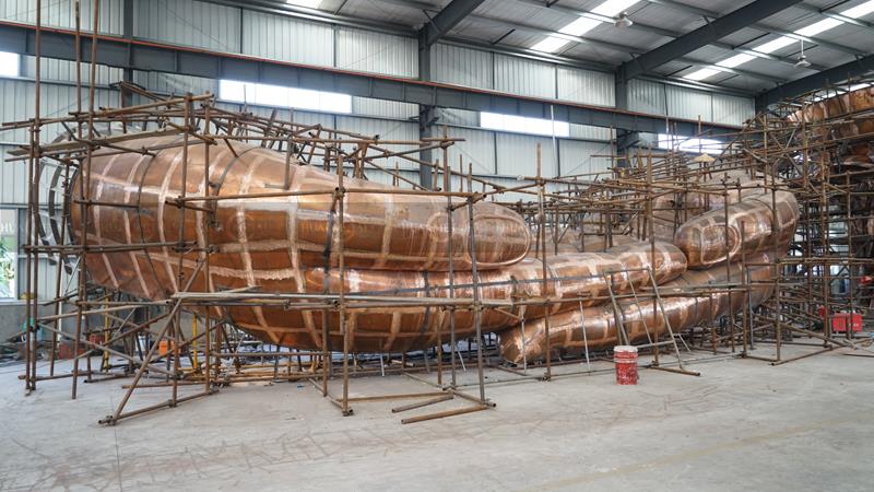 Cobre-bronce-Sakyamuni-Buda-mano