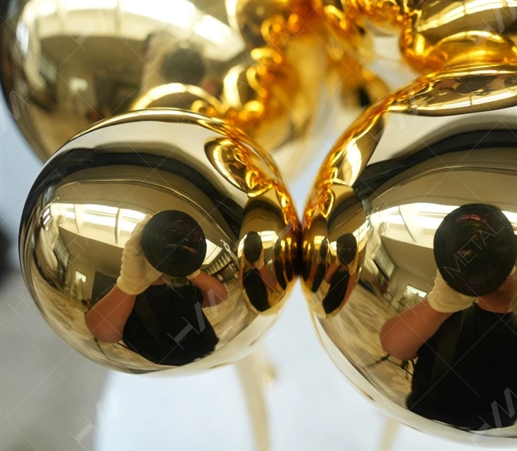 Polished Stainless Steel Sky Tree Sculpture factory